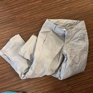 Grey Columbia ski pants